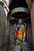 Angkor Wat temple, the sanctuary of the Royal Ancestor, Kuk Ta Reach, with the colossal four-armed Vishnu statue. 